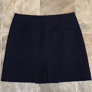 SALE Ann Taylor Loft Skirt Navy Casual Office B52